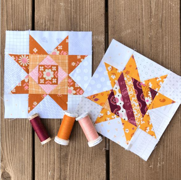 6" Scrappy Stars Foundation Pad by Leila Gardunia LGD-113