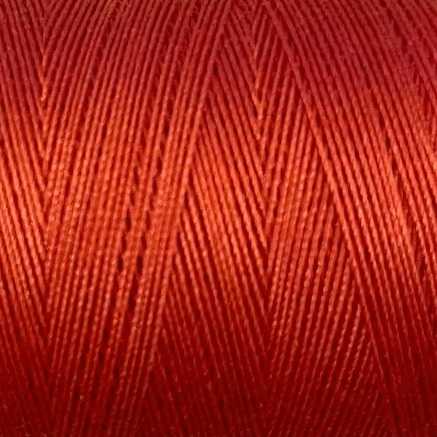 73 - Valdani Artist's 50wt. 2-ply All Purpose Thread 500m (546y)- Solids / Colour 73 - Peach Orange Dark