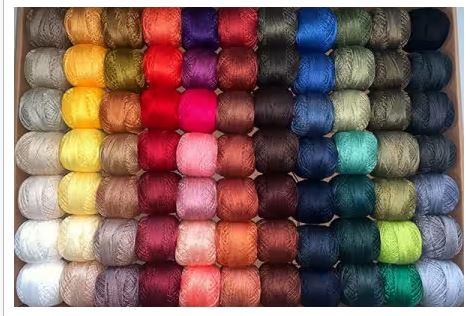 Valdani Pearl Cotton Collections Beautiful Colour Pack - 77 Solid Colours | Special Order