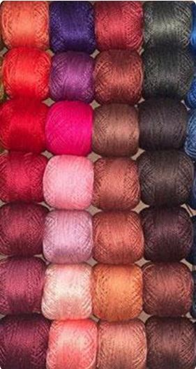 Valdani Pearl Cotton Collections Beautiful Colour Pack - 77 Solid Colours | Special Order