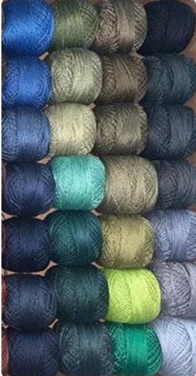 Valdani Pearl Cotton Collections Beautiful Colour Pack - 77 Solid Colours | Special Order