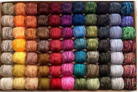 Valdani Pearl Cotton Collections Beautiful Colour Pack - 77 Variegated Colours | Special Order