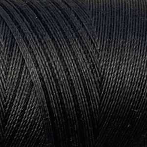 8112 - Valdani Artist's 50wt. 2-ply All Purpose 500m (546y)- Solids / Colour 8112 - Black Medium