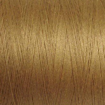 852 - Valdani Artist's 50wt. 2-ply All Purpose Thread 500m (546y)- Solids / Colour 852 - Antique Gold Medium