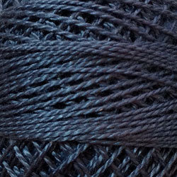 871 Valdani Perle Cotton Size 12 / Spool 100M Color No: 871 - Dusty Blue Light