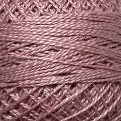 881 Valdani Perle Cotton Size 12 / Spool 100M:  Color No: 881 - Distant Mauve Light