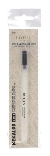 Bohin KEKALOR Pen | Heat Erasable Fabric Marking Pen – White