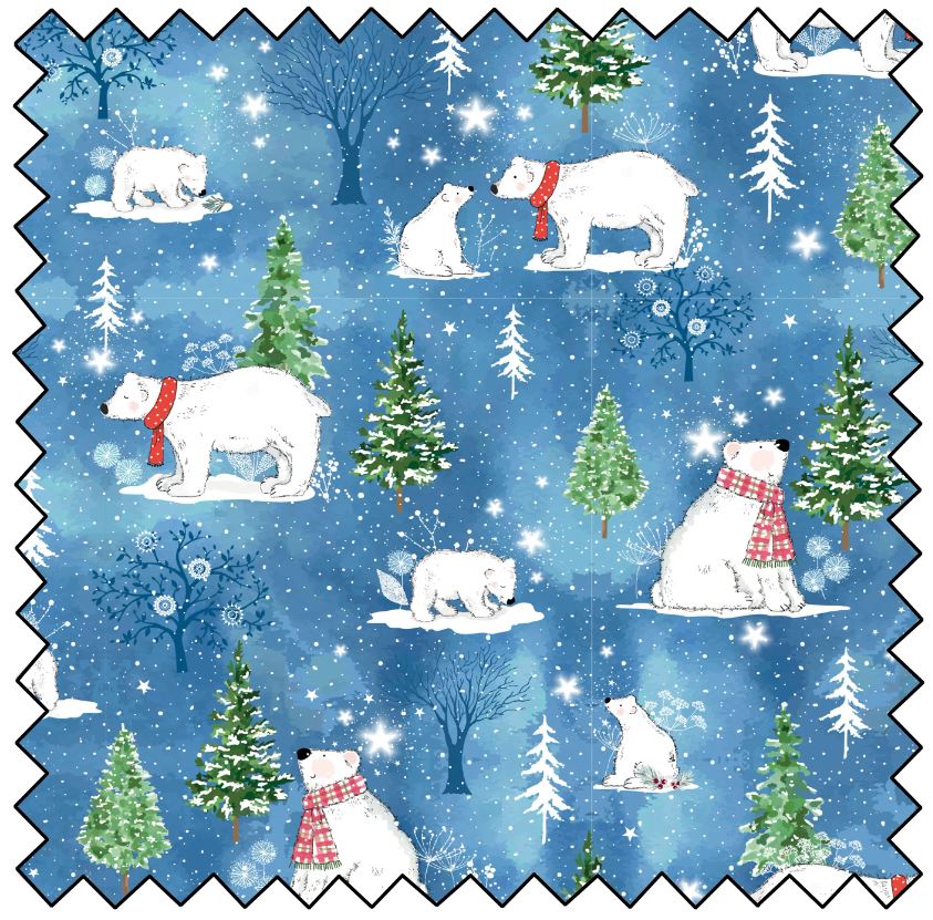 A-Roar-A-Frost Fat Quarter Bundle - 5 Pieces | Susan Wheeler