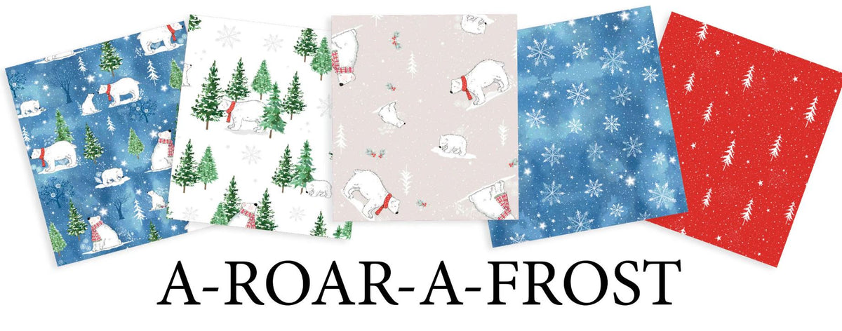A-Roar-A-Frost Fat Quarter Bundle - 5 Pieces | Susan Wheeler