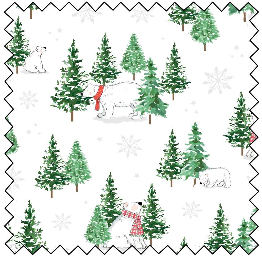 A-Roar-A-Frost Fat Quarter Bundle - 5 Pieces | Susan Wheeler