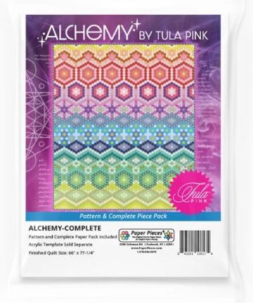Alchemy Pattern; Complete Paper Piece Pack by Tula Pink -Special Order