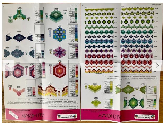 Alchemy Pattern; Complete Paper Piece Pack by Tula Pink -Special Order