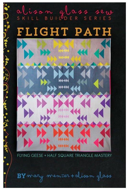 Flight Path Pattern Quilt Pattern by Alison Glass + Mary Menzer