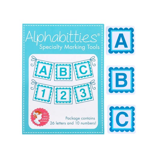 Alphabitties Specialty Marking Tools - Blue - It's Sew Emma