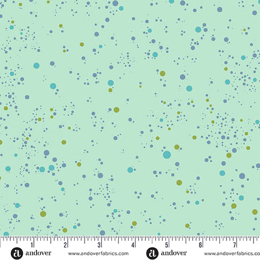 Fizz by Giucy Giuce for Andover Fabrics - Teal Fruit A-1344-T