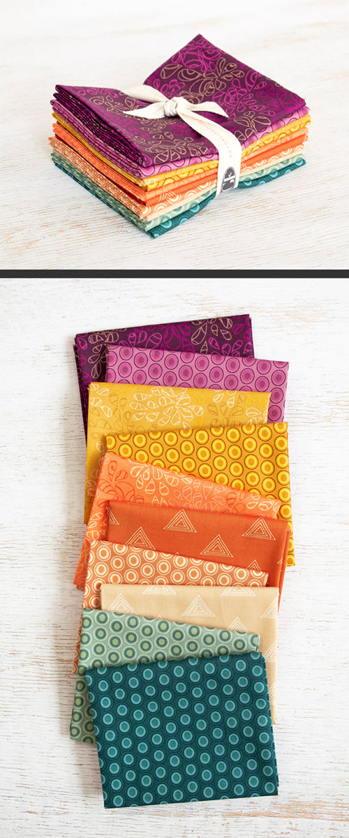 Art Gallery Color Master Elements Fall Collection  10 Piece Fat Quarter Bundle