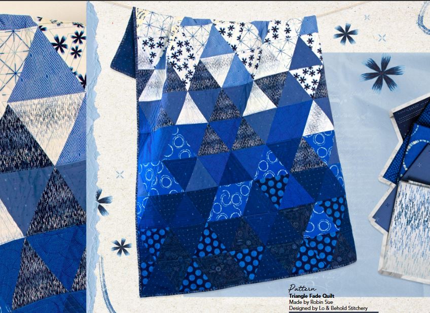 InkPerfect: Indigo Edition - 16 Piece Fat Quarter Bundle by Art Gallery Fabrics