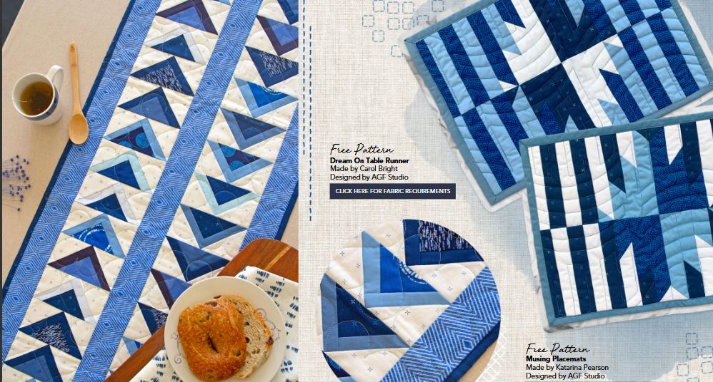 InkPerfect: Indigo Edition - 16 Piece Fat Quarter Bundle by Art Gallery Fabrics