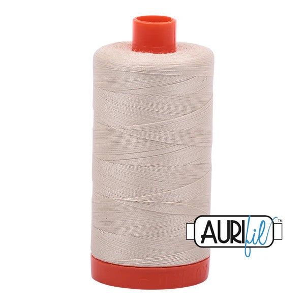 Aurifil Cotton Thread : Color 2310 Light Beige