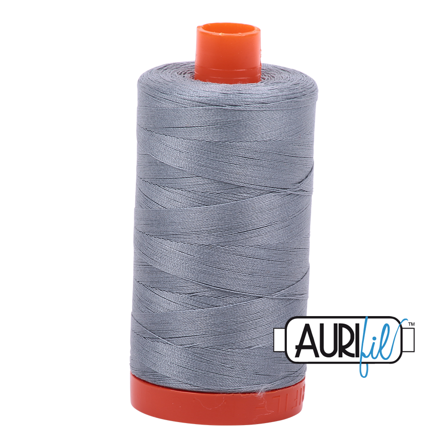 Aurifil Cotton Thread : Color 2610 Light Blue Grey