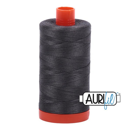 Aurifil Cotton Thread : Color 2630 Dark Pewter