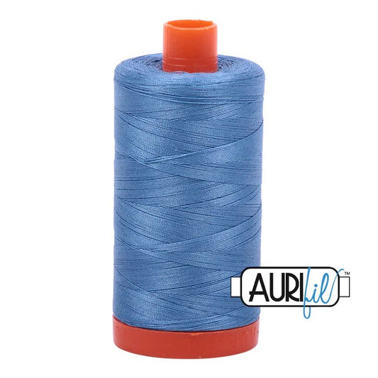 Aurifil Cotton Thread : Color 2725 Light Wedgewood