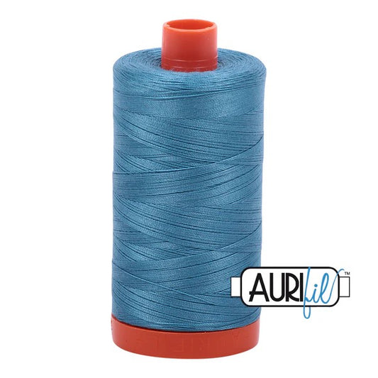 Aurifil Cotton Thread : Color 2815 Teal