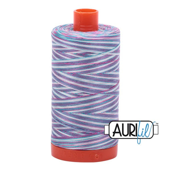 Aurifil Cotton Thread : Color 4647 Berrylicious Valdani perle cotton size 12 thread spool for quilting and embroidery