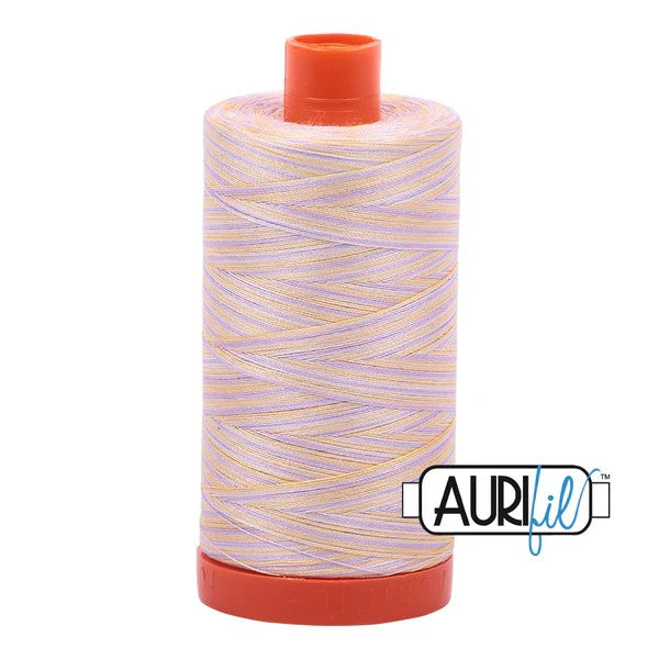 Aurifil Cotton Thread : Color 4651 Bari Valdani perle cotton size 12 thread spool for quilting and embroidery