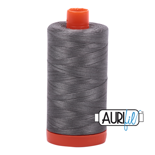 Aurifil Cotton Thread : Color 5004 Grey Smoke