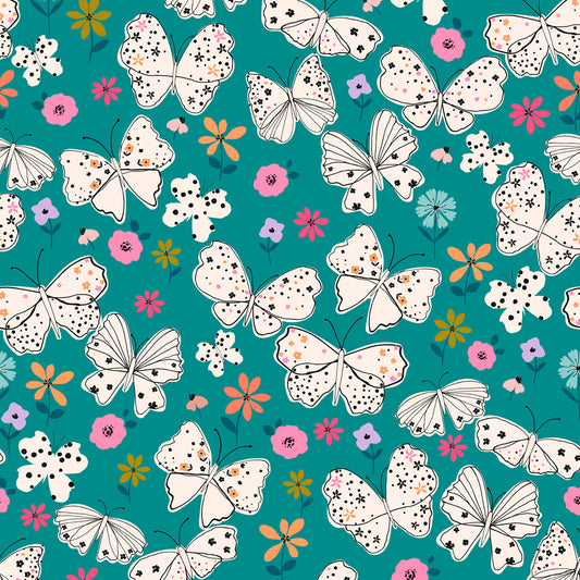 Butterfly Fields 2279 by Nina Raby Jones for Dashwood Studio