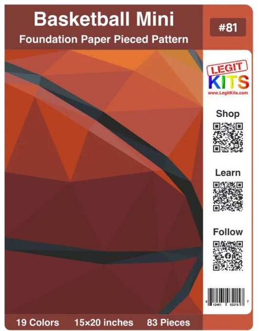Legit Kits Basketball Mini Pattern | Special Order