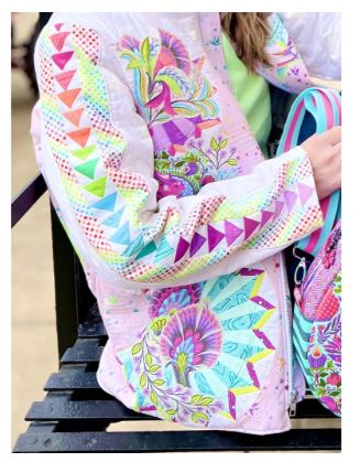 Bella Quilt Coat  Designed by Quilting Elissa / By Annie