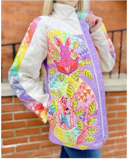 Bella Quilt Coat  Designed by Quilting Elissa / By Annie