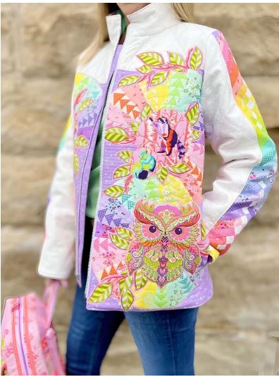 Bella Quilt Coat  Designed by Quilting Elissa / By Annie