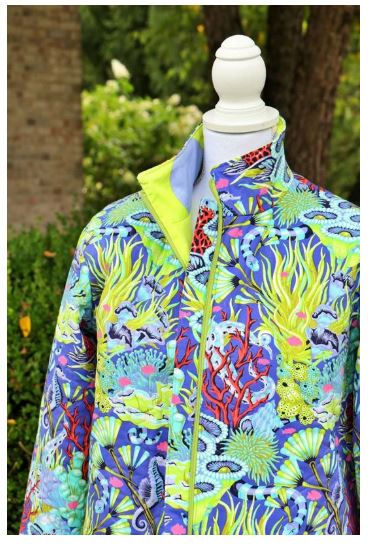 Bella Quilt Coat  Designed by Quilting Elissa / By Annie