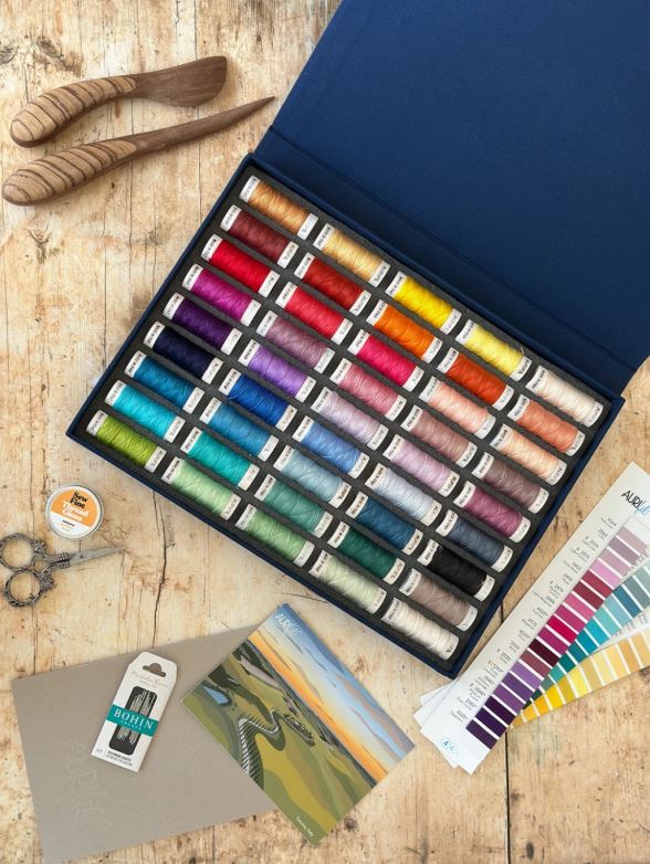 Aurifil Best Selection - 8wt 2-Ply Cotton Thread Set (45 Colours) | Special Order