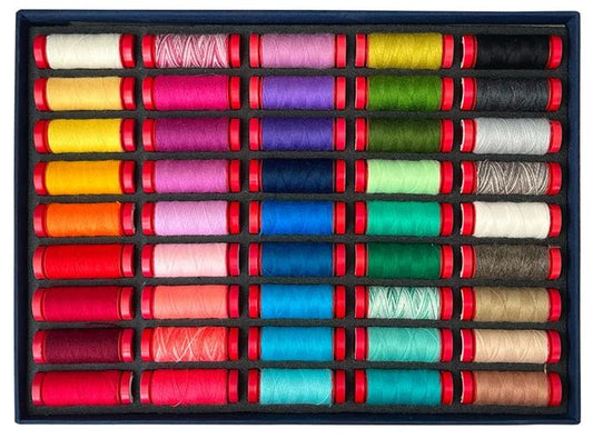 Aurifil Best Selection – Wool Thread Collection 12 wt | 45 Thread Pack | Special Order