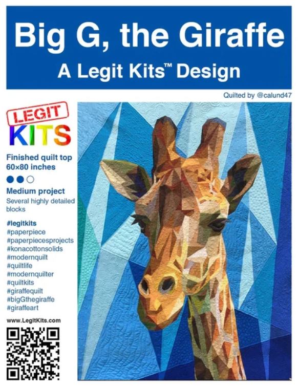 Legit Kits Big G the Giraffe Pattern | Special Order
