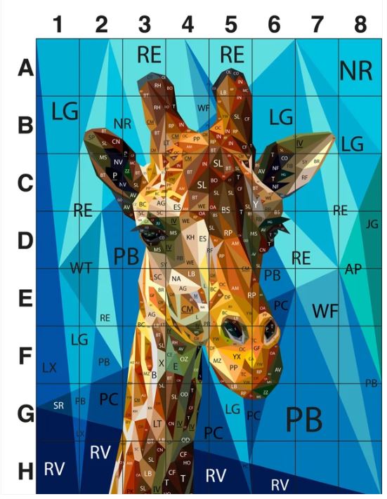 Legit Kits Big G the Giraffe Pattern | Special Order