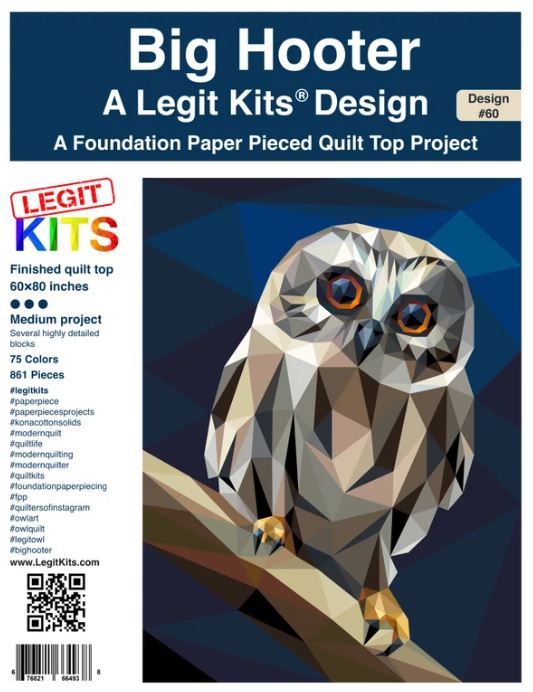 Legit Kits Big Hooter Pattern | Special Order