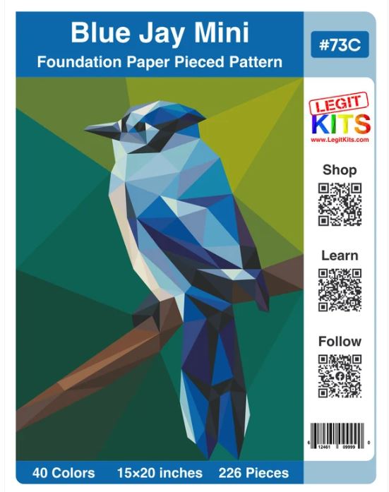 Legit Kits Blue Jay Mini Pattern | Special Order