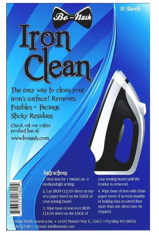 Bo-Nash Iron Clean Sheets 5003 Valdani perle cotton size 12 thread spool for quilting and embroidery