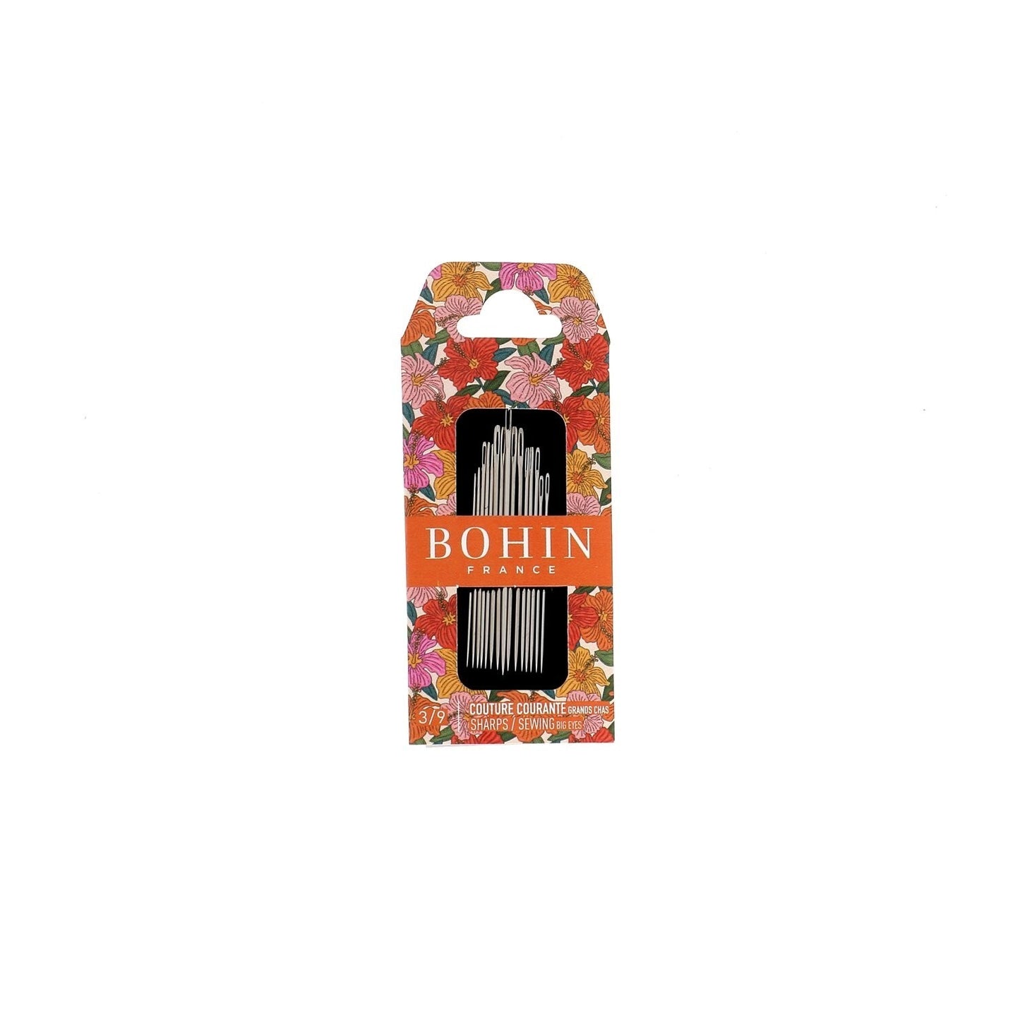 Bohin Sharp Needles Big Eye Assorted No. 3/9 Blossom Collection