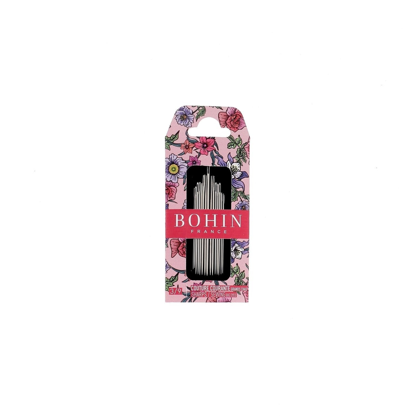 Bohin Sharp Needles Big Eye Assorted No. 3/9 Blossom Collection
