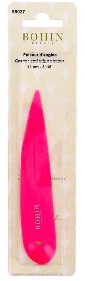 Corner & Edge Shaper - Bohin Valdani perle cotton size 12 thread spool for quilting and embroidery