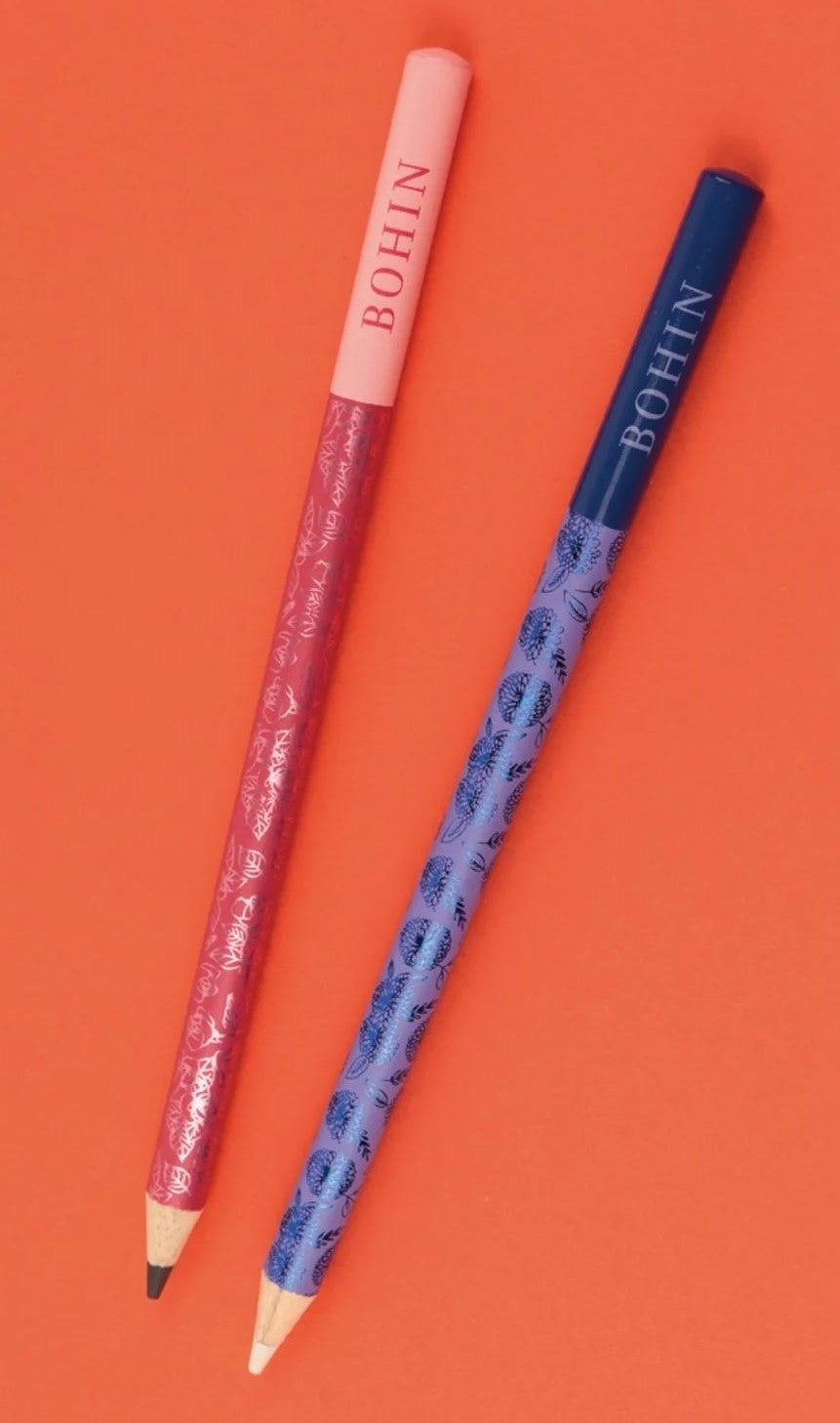 Dressmaker Pencil Blossom Collection - Bohin Valdani perle cotton size 12 thread spool for quilting and embroidery