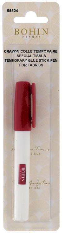 Bohin 65504 Temporary Textile Glue Pen Valdani perle cotton size 12 thread spool for quilting and embroidery