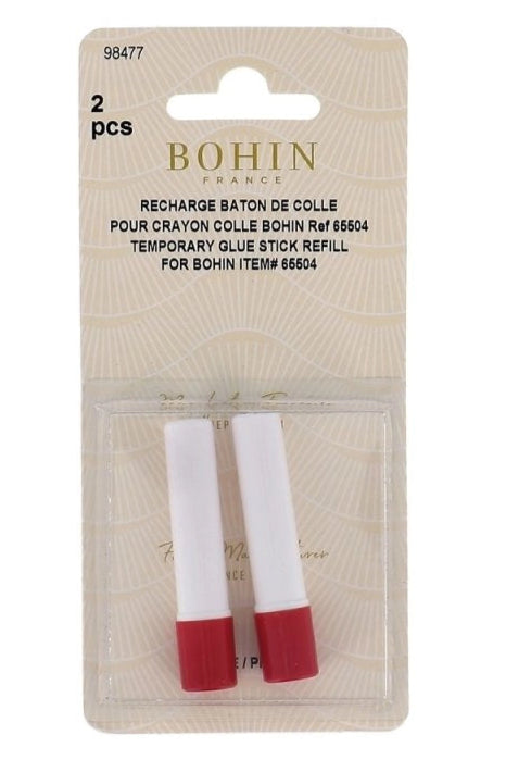 Bohin 98477 Temporary Textile Glue Pen Refill / 2 Pcs