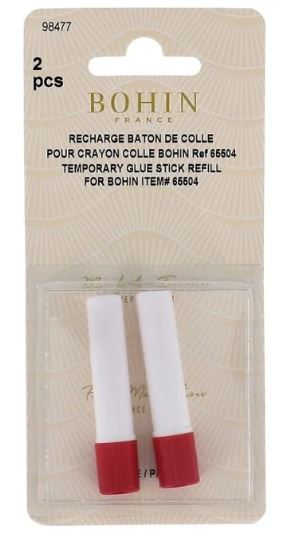 Bohin 98477 Temporary Textile Glue Pen Refill / 2 Pcs Valdani perle cotton size 12 thread spool for quilting and embroidery